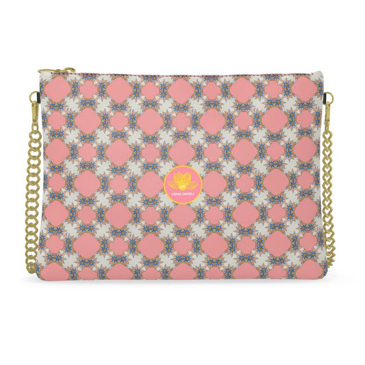 The Roseburst Prism Leather Crossbody Bag