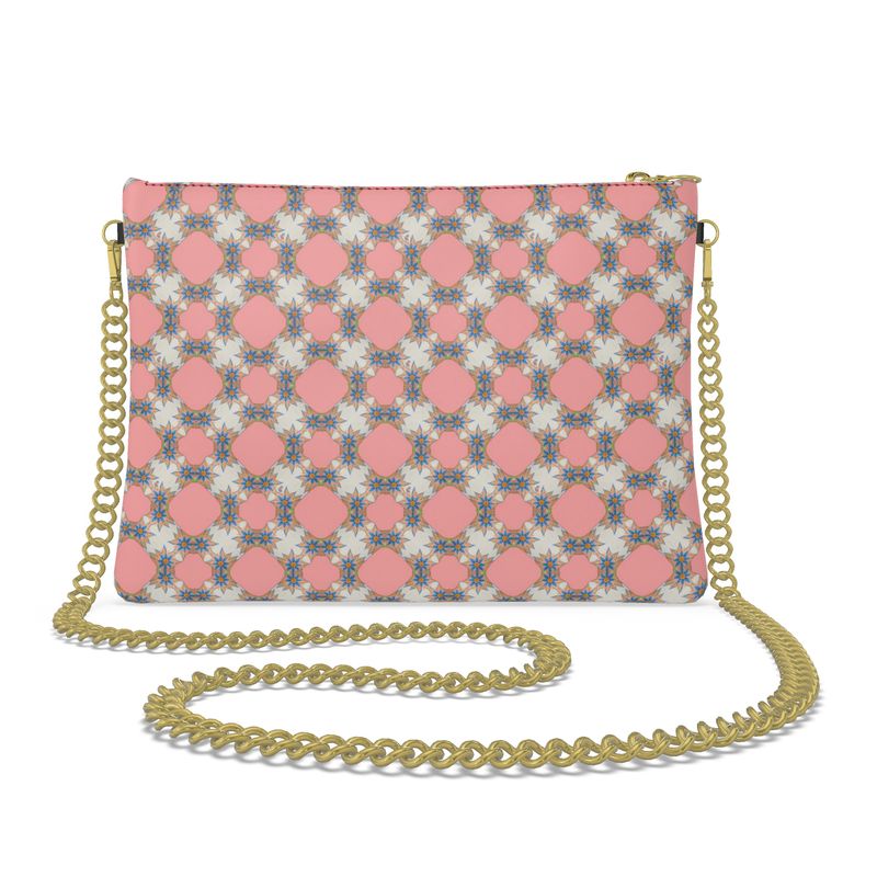 The Roseburst Prism Leather Crossbody Bag