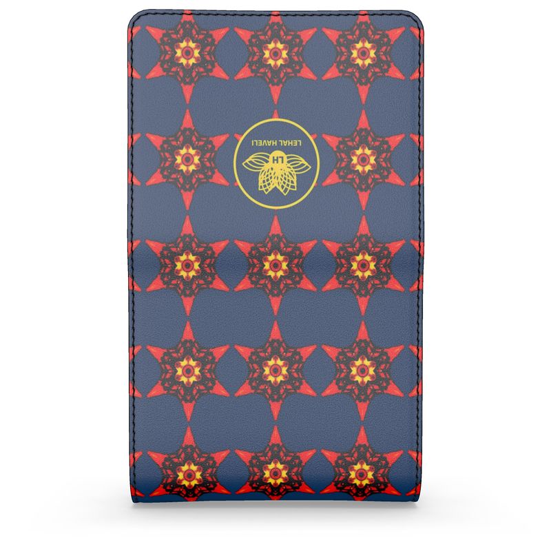 Crimson Bloom Foldover Purse