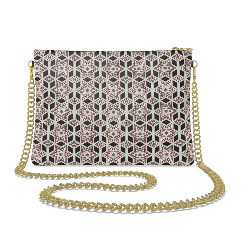The Imperial Tesserae Leather Crossbody Bag