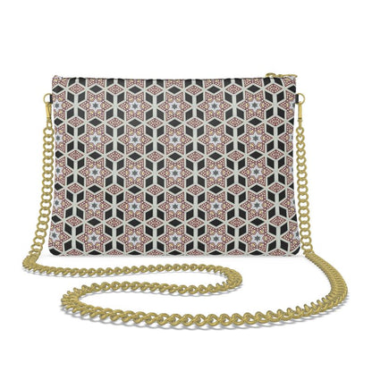 The Imperial Tesserae Leather Crossbody Bag