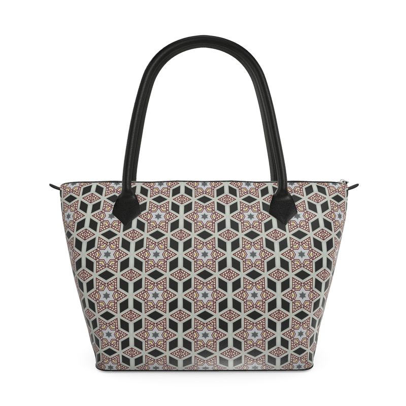 The The Imperial Tesserae Zip Top Handbag