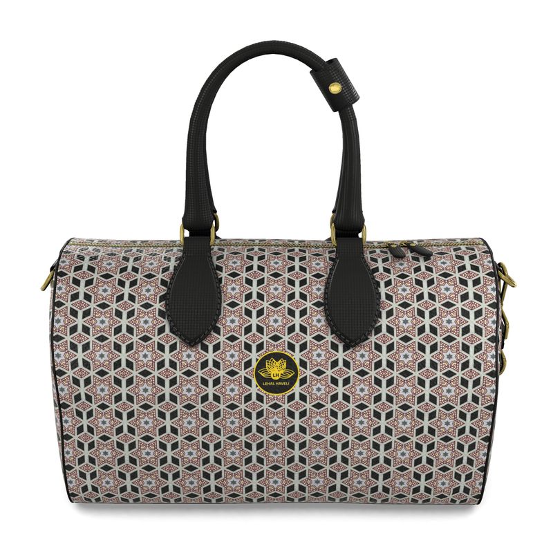 The Imperial Tesserae Leather Duffle Bag