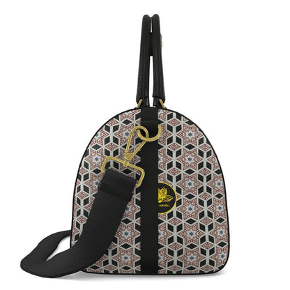 The Imperial Tesserae Leather Duffle Bag